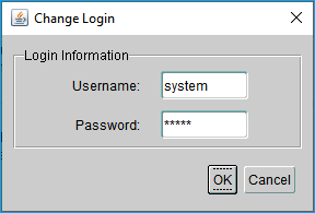 Change Username Password