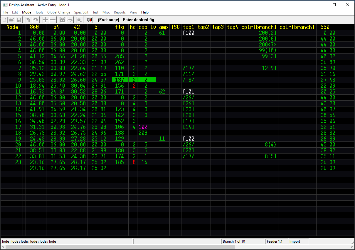 Active Entry Mode