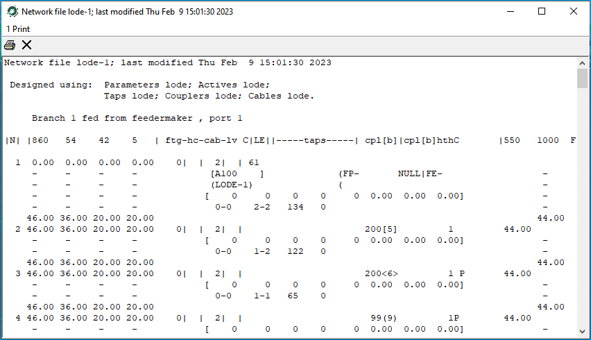 Reports Extended Network