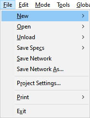 File Menu